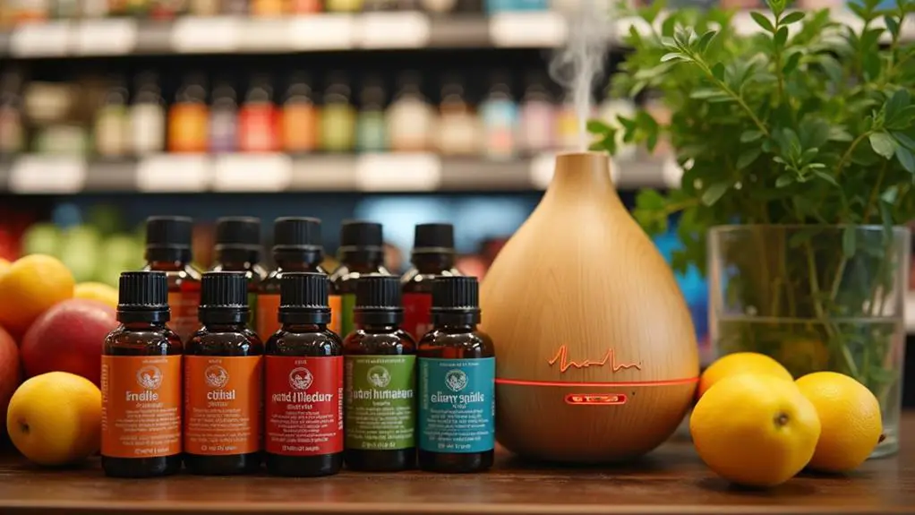 essential oils available in store