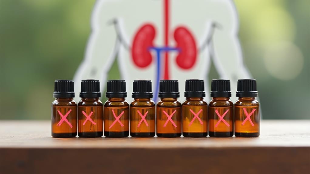 essential oils harm kidneys