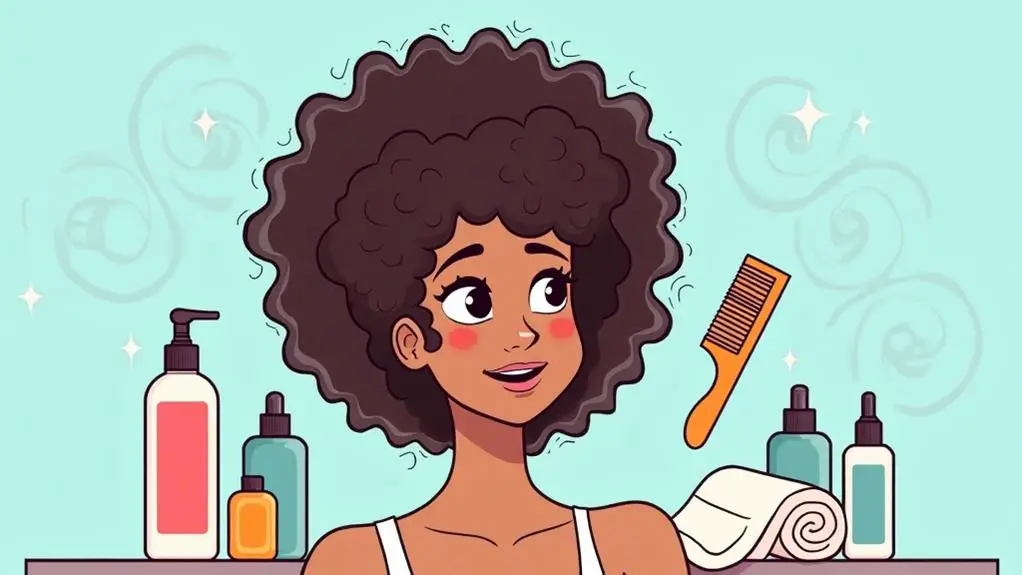 moisturize and define curls