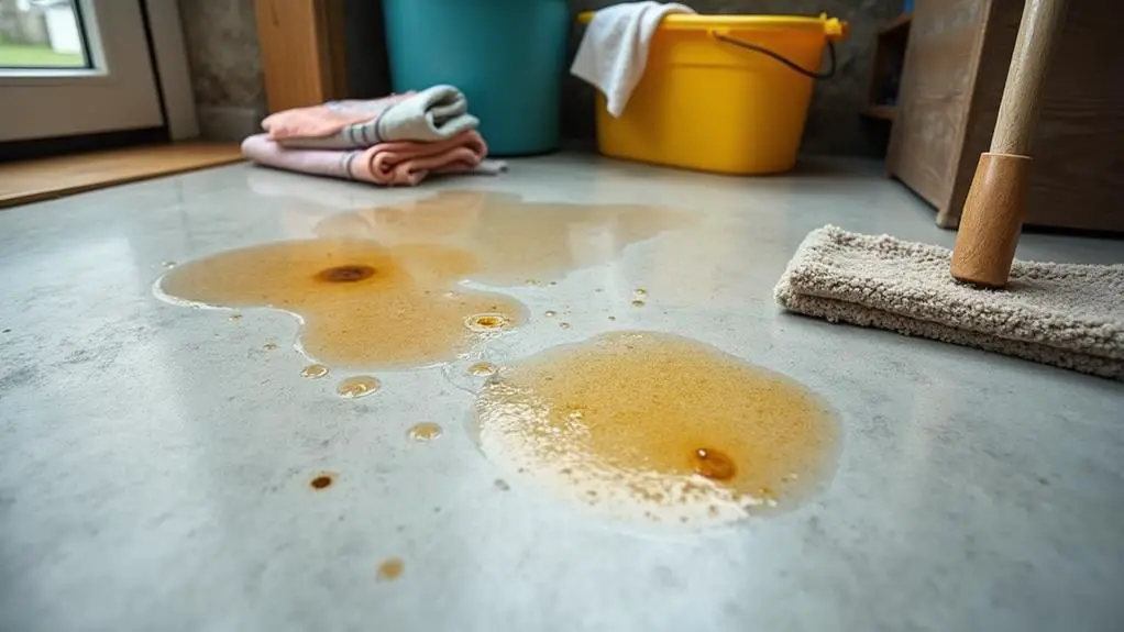 natural concrete stain remover