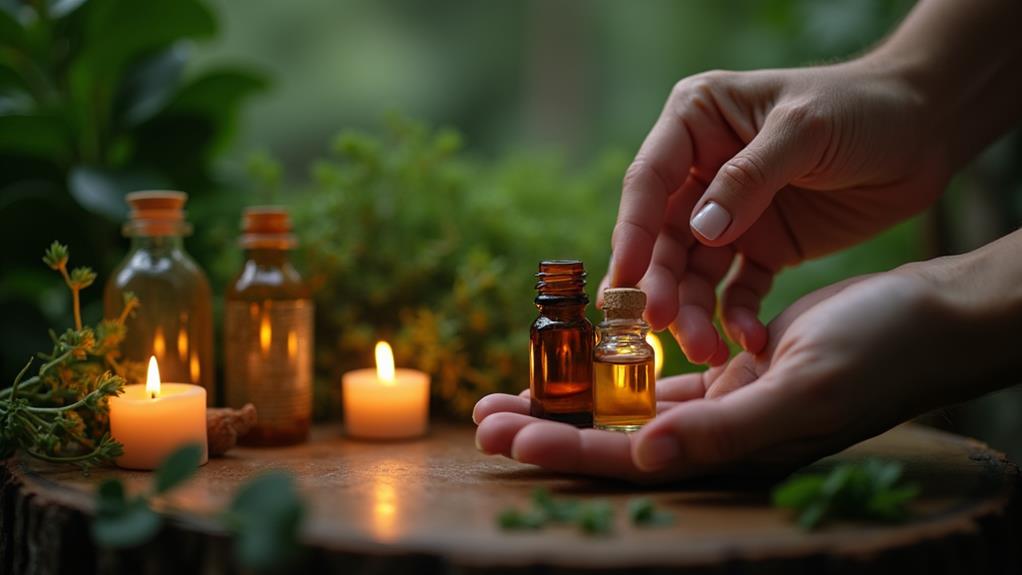 safe essential oil application